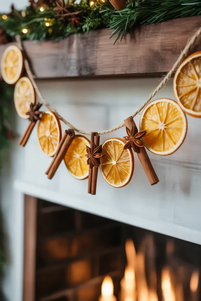 Dried Orange Garland