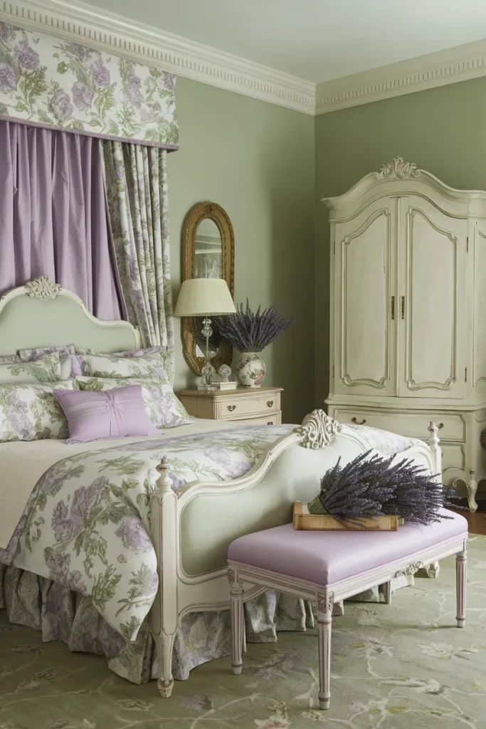 French Country Lavender and Sage Charm