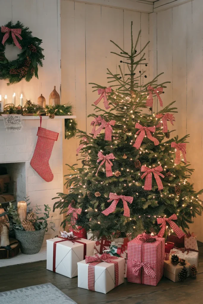 Gingham Ribbon Accents