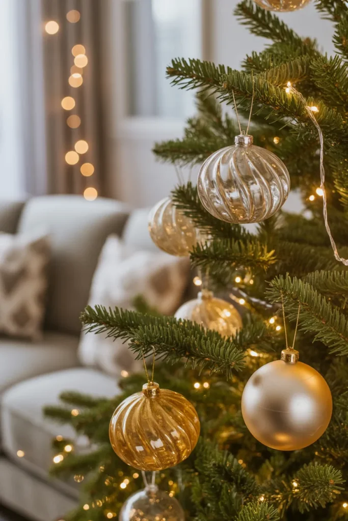 15 Luxury Christmas Decor Ideas That Look Expensive & Elegant 5 Hand-Blown Glass Ornaments
