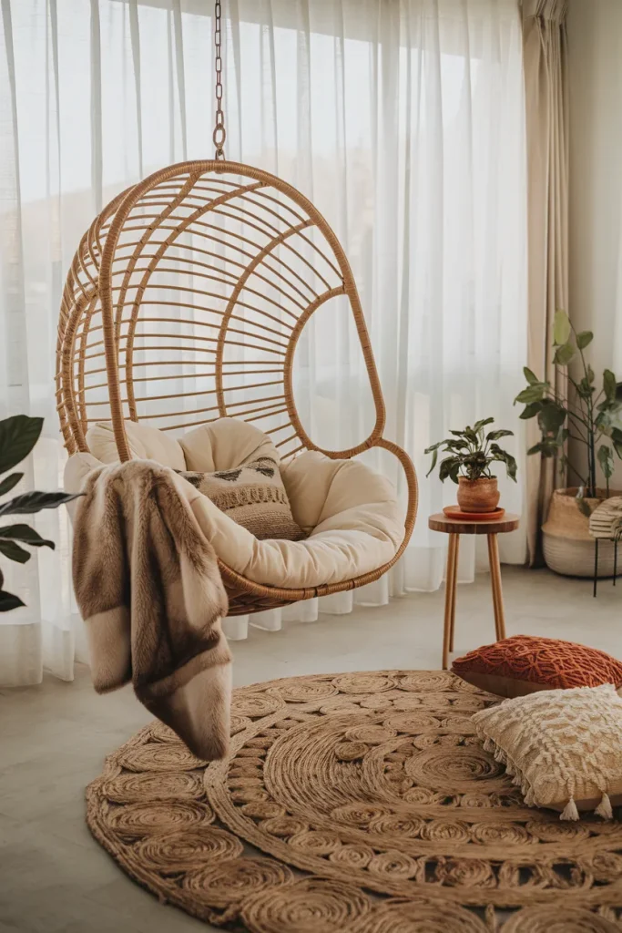 Hanging Chairs for a Playful Touch