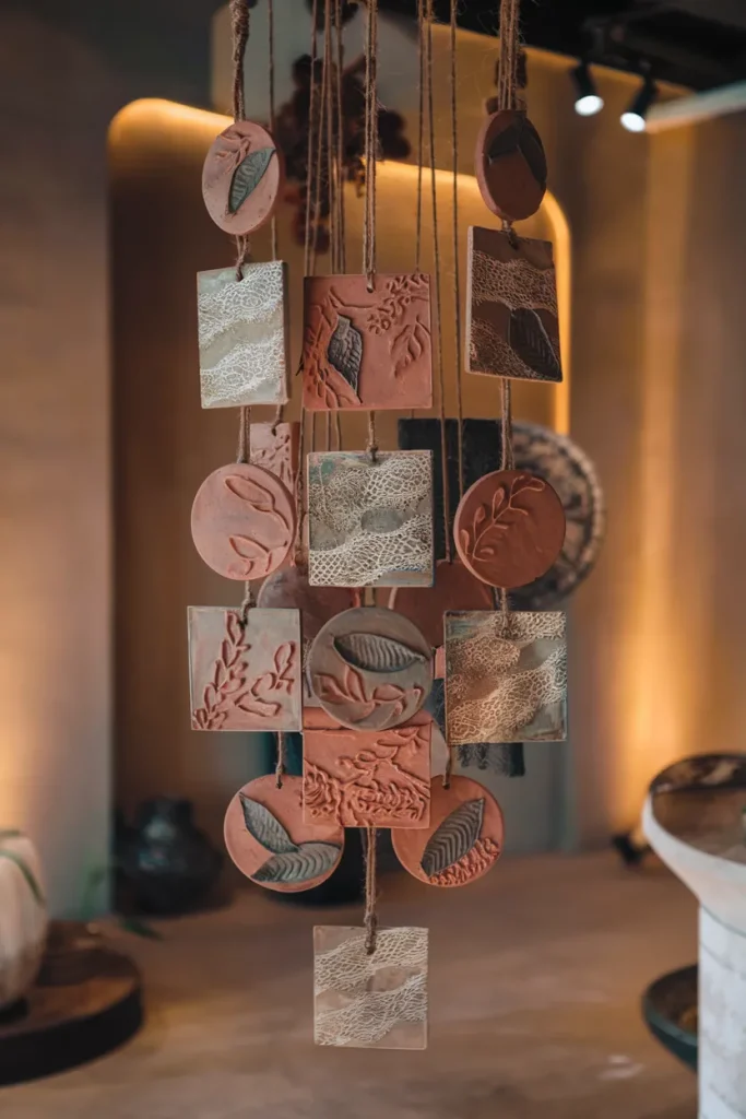 Hanging Clay Wall Tiles