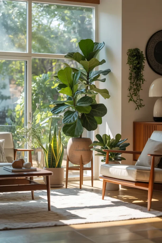 Indoor Plants with Sculptural Forms