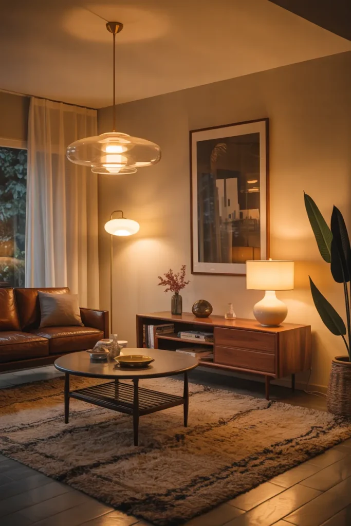 Layered Lighting with Warm Ambience