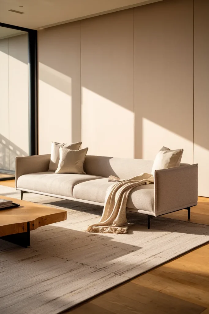Low-Profile Sofas for a Sleek Look