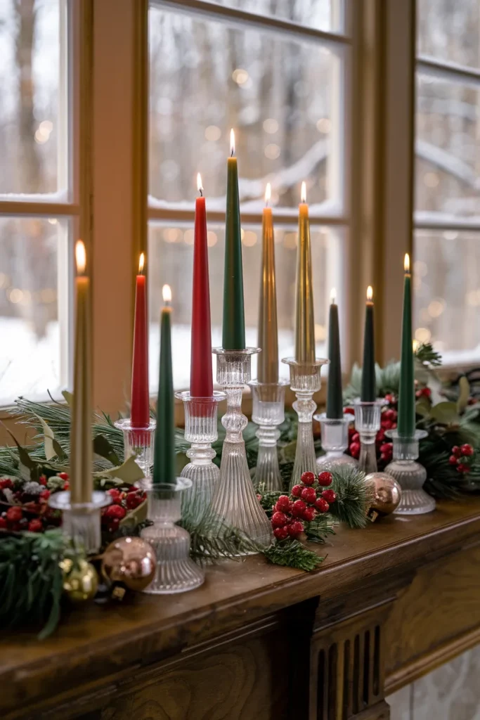 Milk Glass Candle Holders