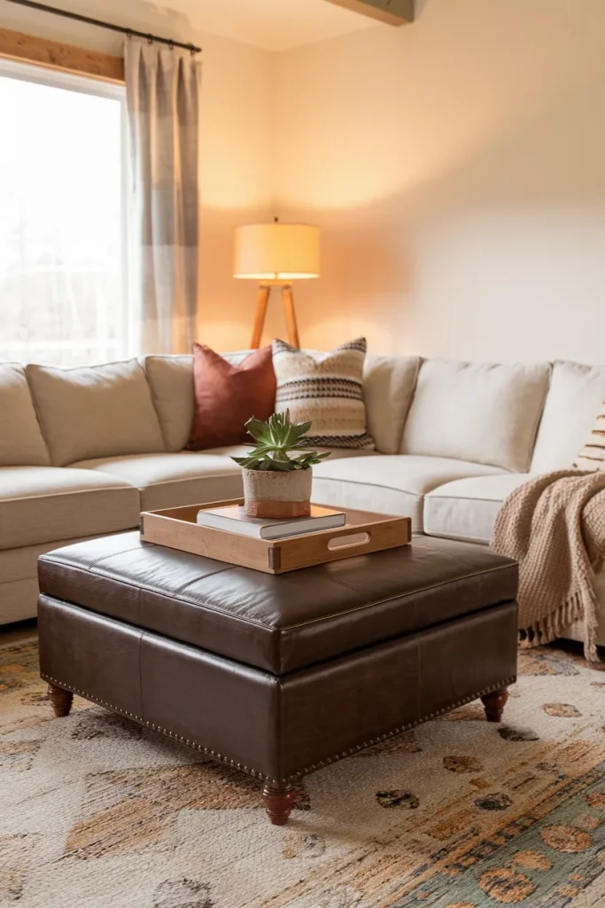 Multifunctional Ottomans for Versatile Living