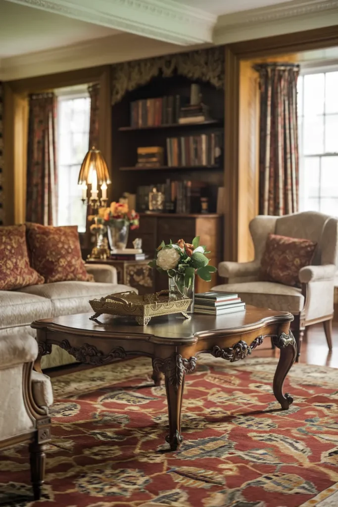 Ornate Wooden Coffee Tables