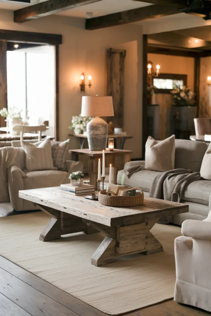 Reclaimed Wood Furniture for Rustic Charm