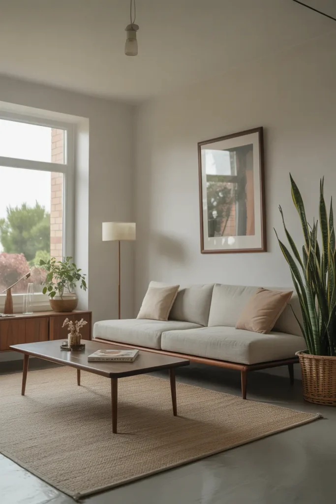 Sleek Low-Profile Furniture