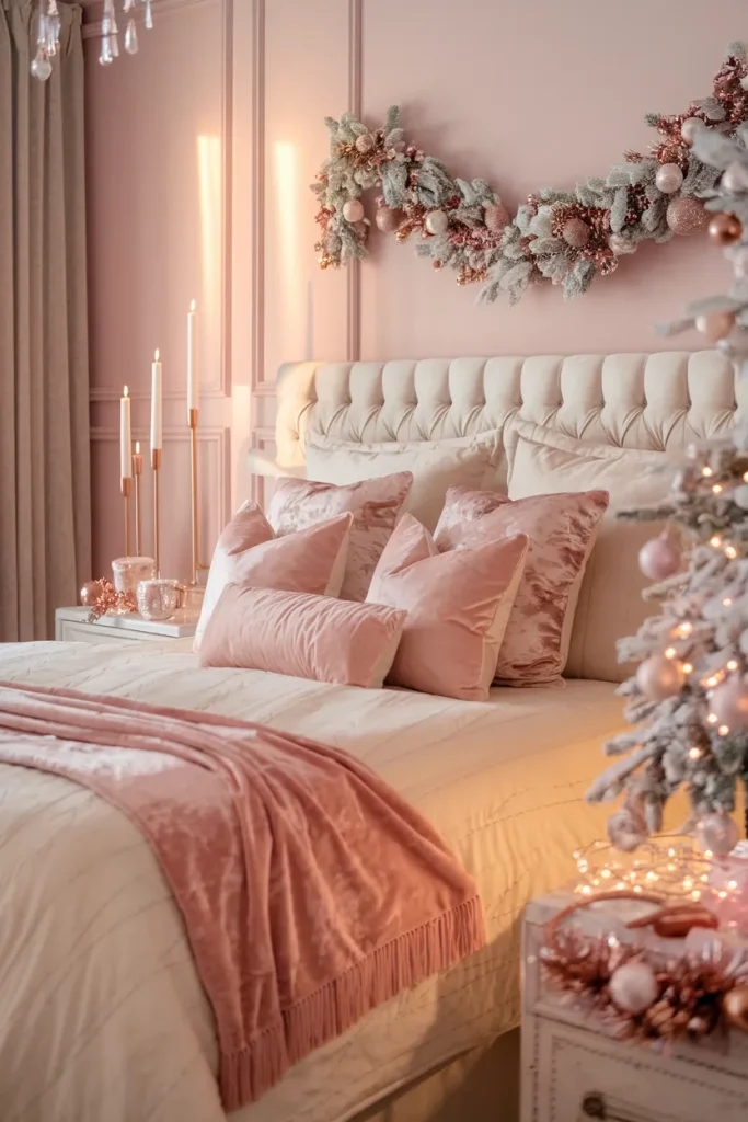 Soft Blush Christmas Retreat