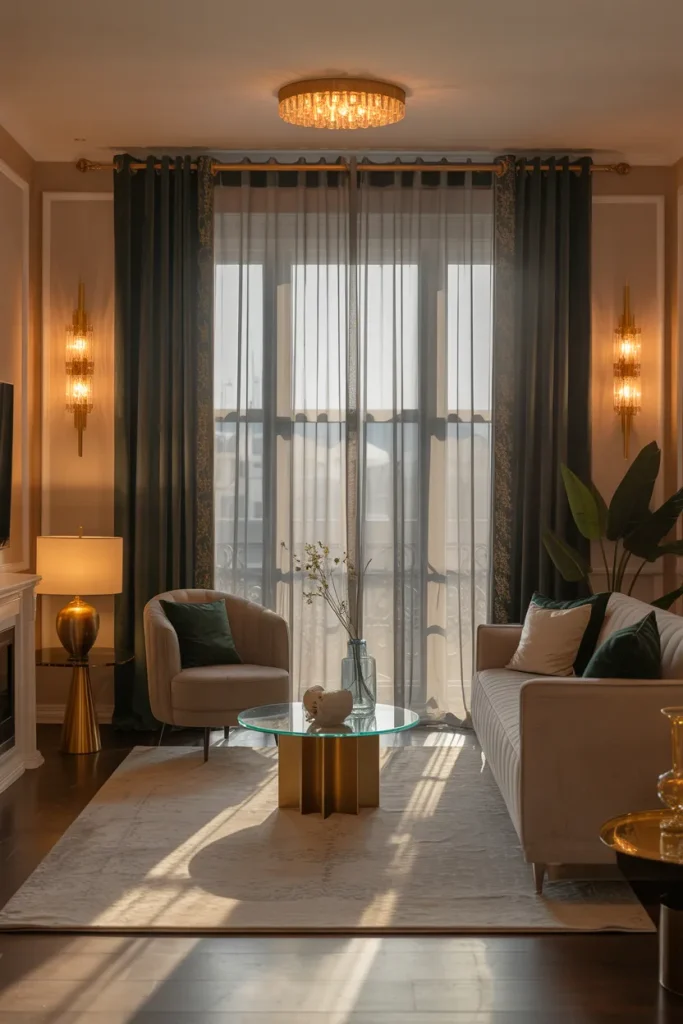 15 Sheer Curtains Living Room Ideas That Feel Effortlessly Elegant 9 Velvet Borders