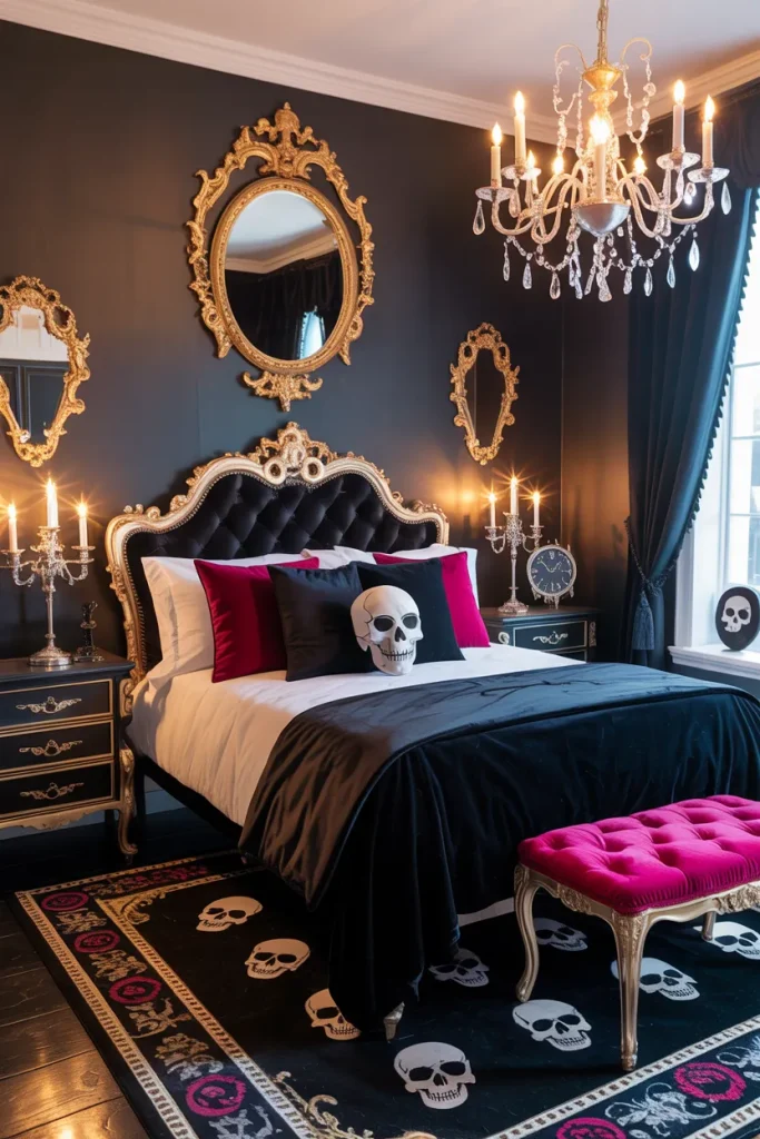 Velvet Skull Boudoir