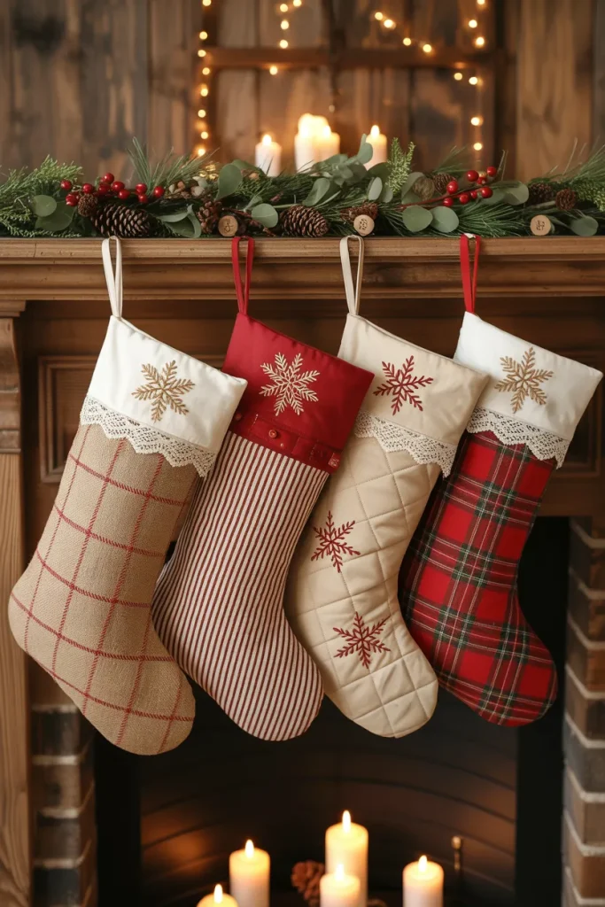 Vintage Christmas Stockings
