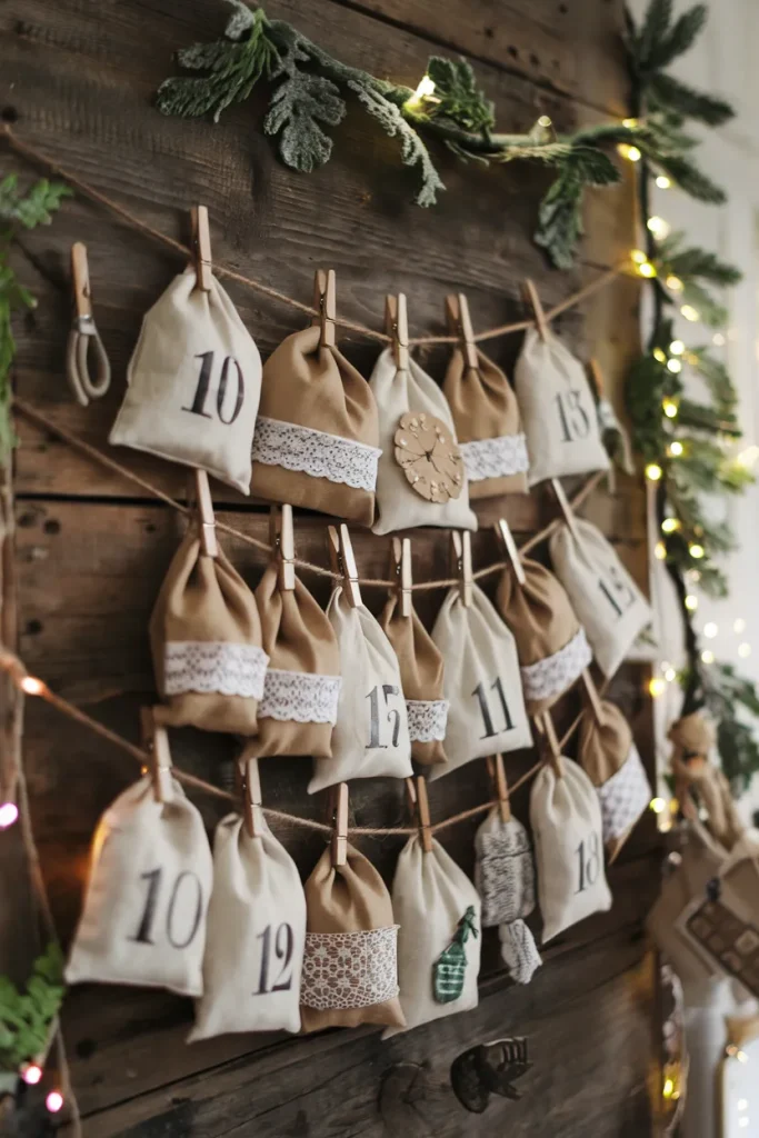 Vintage-Inspired Advent Calendar