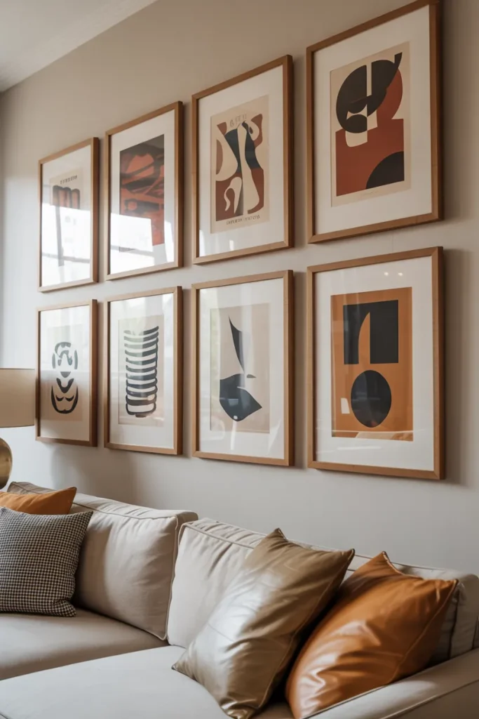 Vintage-Inspired Wall Art Gallery