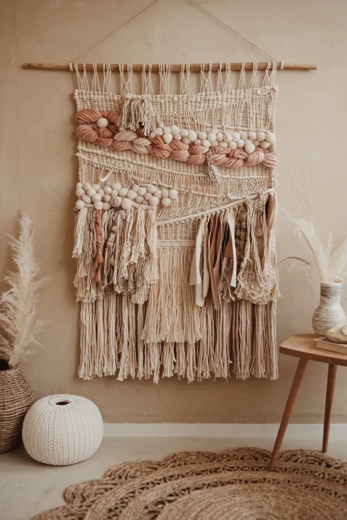 Woven Yarn Tapestry