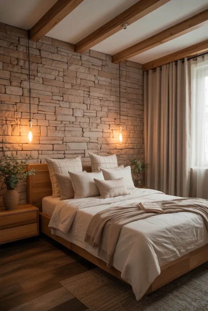 Stone Veneer Accent Wall