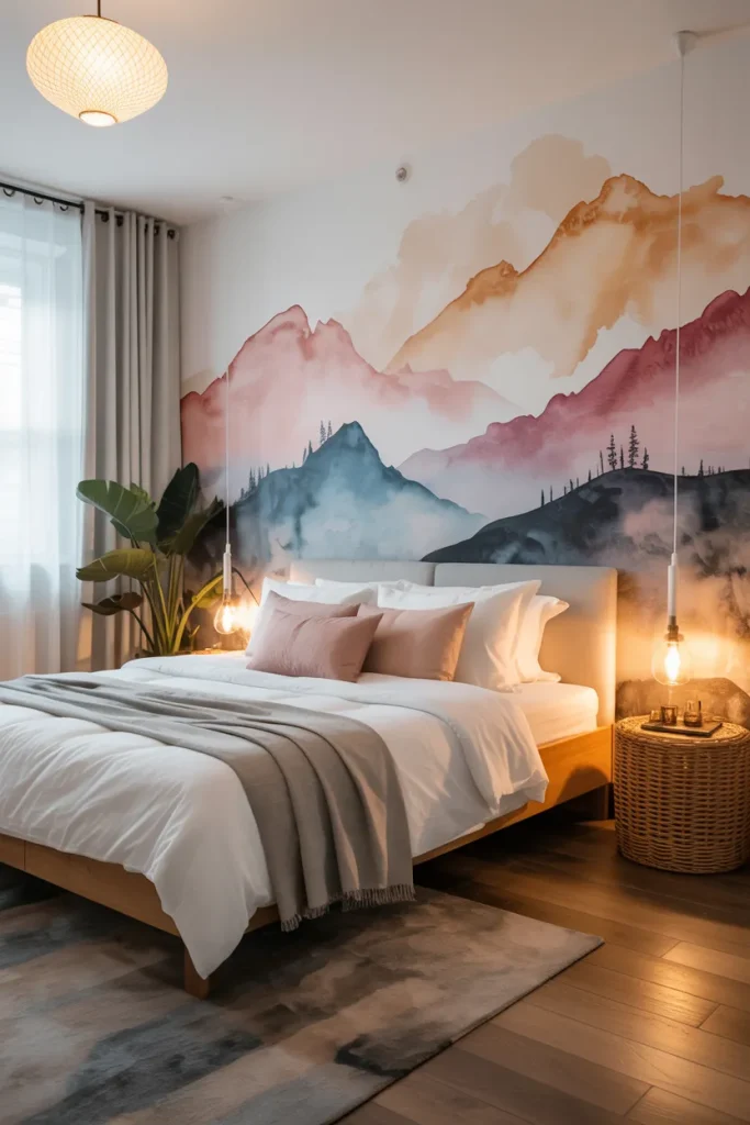 Mural Art Accent Wall