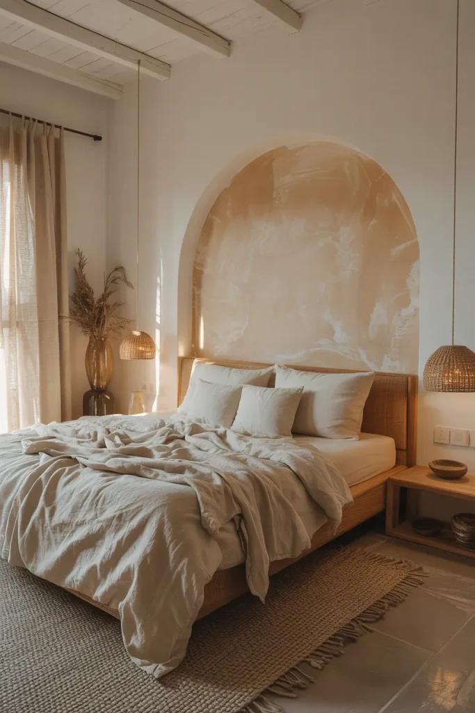 Soft Plaster Accent Wall